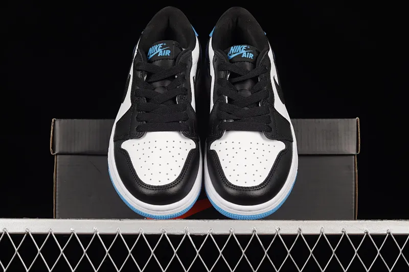 All categories Air Jordan Jordan series basketball shoes Air Jordan 1 Low Z version Air Jordan 1 Low "UNC" AJ1 Joe 1 blue and white low-top casual sneakers CZ0790-104